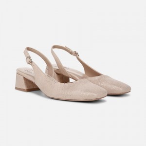 Naturalizer Jayla Slingback Pump Womens Beige Slingbacks KD07-1917S5
