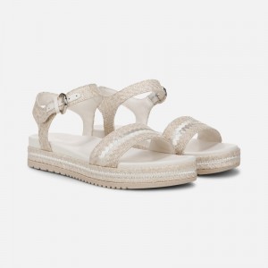 Naturalizer Neila Sandal Womens Beige Platform Sandals AF42-6782L9
