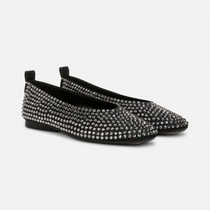 Naturalizer 27 Edit Carla Flat Womens Black Ballet Flats PJ48-0878N1