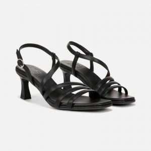Naturalizer Galaxy Dress Sandal Womens Black Heeled Sandals LC00-6260M7