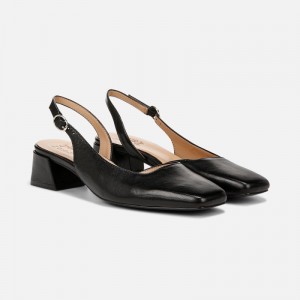Naturalizer Jayla Slingback Pump Womens Black Slingbacks ZV96-9836A5