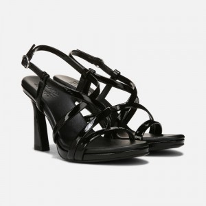 Naturalizer Luisa Dress Sandal Womens Black Heeled Sandals JX78-8998G2