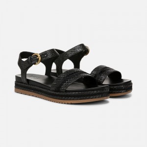 Naturalizer Neila Sandal Womens Black Platform Sandals XK85-0905L0