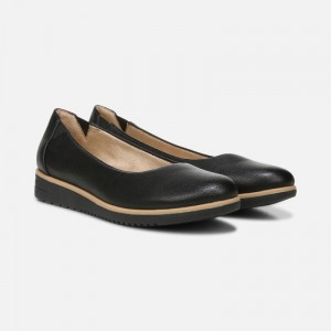 Naturalizer SOUL Idea Ballet Flat Womens Black Ballet Flats UY14-3344Y2