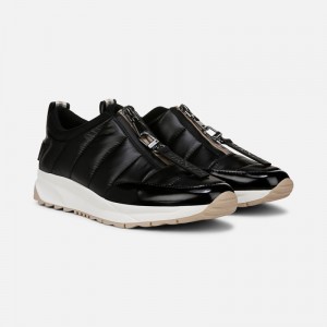 Naturalizer Think Royln Low-Breakaway Water Repellent Sneaker Womens Black Slip On Sneakers GG91-7041R8