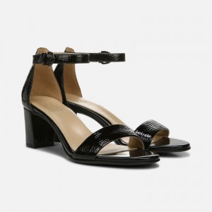 Naturalizer Vera Dress Sandal Womens Black Heeled Sandals LH87-2537L0