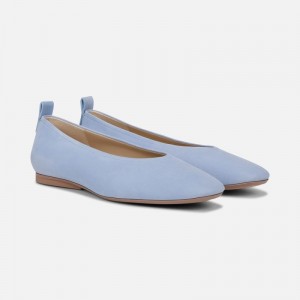 Naturalizer 27 Edit Carla Flat Womens Blue Ballet Flats NM61-6371O9