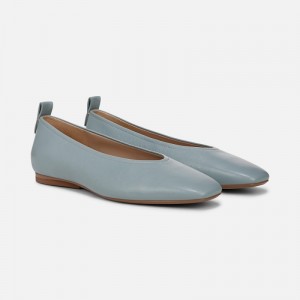 Naturalizer 27 Edit Carla Flat Womens Blue Ballet Flats PC24-5494O6