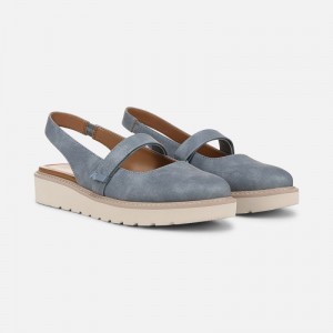 Naturalizer Edison Slingback Mary Jane Womens Blue Slingbacks UG15-9155F0