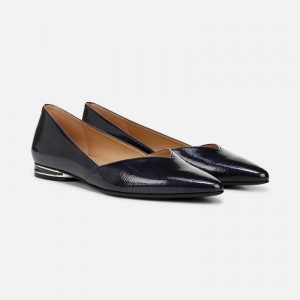 Naturalizer Havana Flat Womens Blue Ballet Flats AL22-4282F8