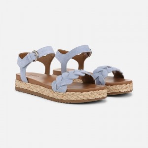 Naturalizer Neila Sandal Womens Blue Platform Sandals OS62-6772E2