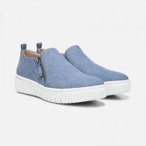 Naturalizer SOUL Turner Slip On Sneaker Womens Blue Slip On Sneakers IJ38-6128B8