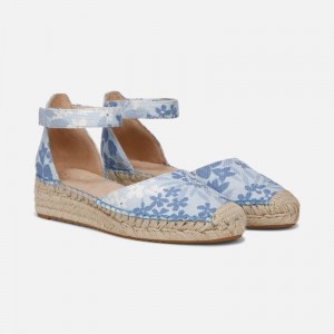 Naturalizer SOUL Wren Espadrille Womens Blue Espadrilles VR95-5275L9