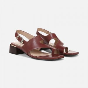 Naturalizer 27 EDIT Audra Dress Sandal Womens Brown Heeled Sandals US75-1085O3