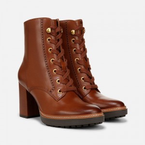 Naturalizer Callie Bootie Womens Brown Booties PG85-6565R1