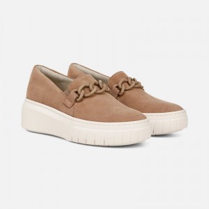 Naturalizer Daphne Slip on Sneaker Womens Brown Slip On Sneakers FF68-7278Y2