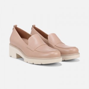 Naturalizer Darry Lug Sole Loafer Womens Brown Loafers FR48-2148L5
