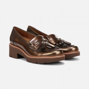 Naturalizer Desmond Lug Loafer Womens Brown Loafers KR54-5534B8