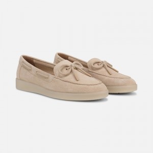 Naturalizer Keel Boat Shoe Womens Brown Loafers JN20-3500D2