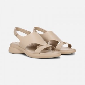 Naturalizer Lillian Slingback Sandal Womens Brown Flat Sandals ID14-1824J6