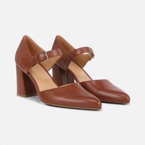 Naturalizer Pixie Mary Jane Womens Brown Pointed Toe SG51-9361K1