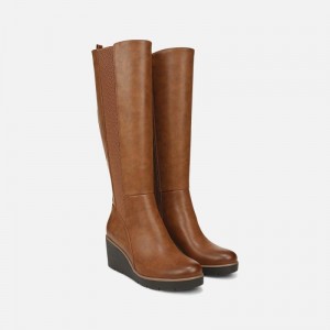 Naturalizer SOUL Adrian Knee High Boot Womens Brown Knee High Boots GV50-8100L9