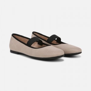 Naturalizer SOUL Brilliant Mary Jane Flat Womens Brown Ballet Flats VQ18-9198A4