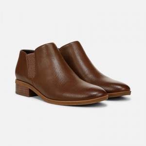 Naturalizer SOUL Respect Ankle Bootie Womens Brown Booties JR53-7803A0