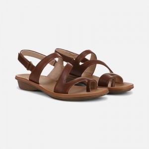 Naturalizer Soul Shakina Sandal Womens Brown Strappy Sandals QB09-9889P2