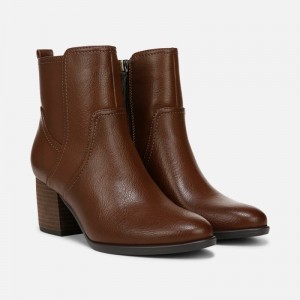 Naturalizer Soul Ultima Bootie Womens Brown Booties YT82-9442C0