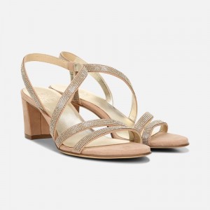 Naturalizer Vanessa Dress Sandal Womens Brown Heeled Sandals BX98-0708P0