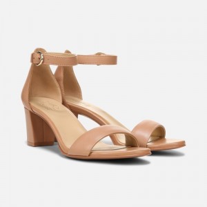 Naturalizer Vera Dress Sandal Womens Brown Heeled Sandals MR97-2177R1