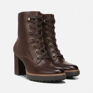 Naturalizer Callie Bootie Womens Chocolate Booties SW25-9835U1