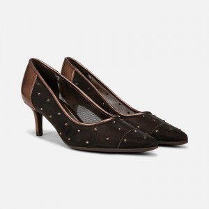 Naturalizer Everly Pump Womens Chocolate Pumps RY53-3253C9