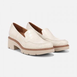 Naturalizer Cabaret Loafer Womens Cream Loafers GK65-2585Z8