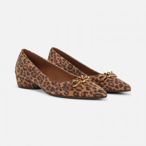Naturalizer Becca Flat Womens Dark Brown Pointed Toe JY88-8478D1