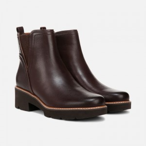 Naturalizer Darry Bootie Womens Dark Brown Booties SM64-0264V4