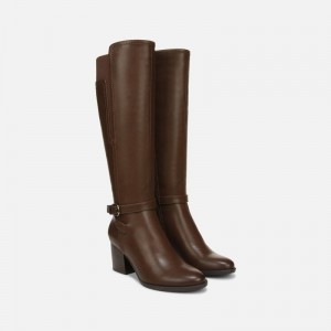 Naturalizer SOUL Uptown Knee High Boot Womens Dark Brown Knee High Boots YA49-4229F5