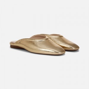 Naturalizer 27 EDIT Carla Mule Womens Dark Gold Mules KH03-7213V8
