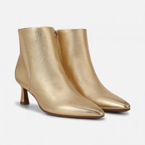 Naturalizer Deesha Bootie Womens Dark Gold Booties YS16-3106P4