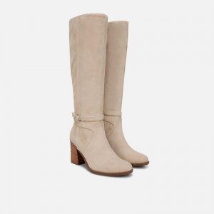 Naturalizer Kamila Knee High Boot Womens Deep Beige Knee High Boots RT17-4967D8