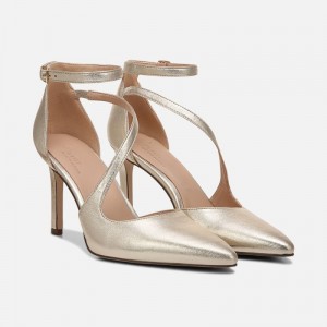 Naturalizer 27 Edit Abilyn Pump Womens Gold Pumps GP46-8546O4