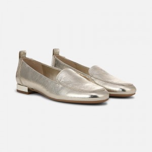 Naturalizer Jordyn Loafer Womens Gold Loafers EU88-1828C8