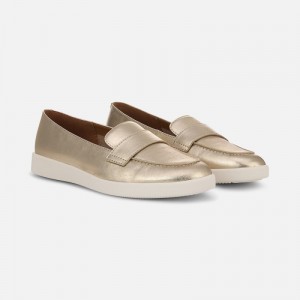 Naturalizer Karis Loafer Womens Gold Loafers CJ26-8966V5