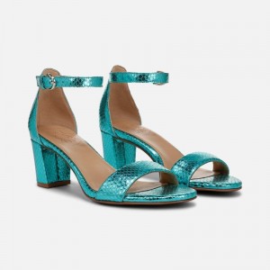 Naturalizer Limited Edition Vera Dress Sandal Womens Green Metallic / Snake Heeled Sandals HS49-6249X4