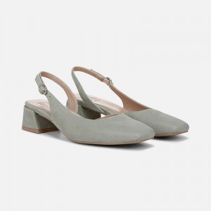 Naturalizer Jayla Slingback Pump Womens Green Slingbacks ZD11-4521X0