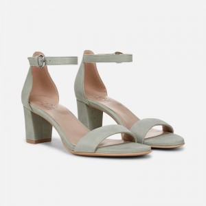 Naturalizer Vera Dress Sandal Womens Green Heeled Sandals OD33-0613U8