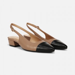 Naturalizer Banks Slingback Womens Grey Brown Slingbacks MY43-9063B9