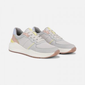Naturalizer Blossom Lace-up Sneaker Womens Grey Lace Up Sneakers LU77-6067S7