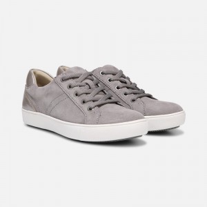 Naturalizer Morrison Sneaker Womens Grey Lace Up Sneakers RR05-2285I0